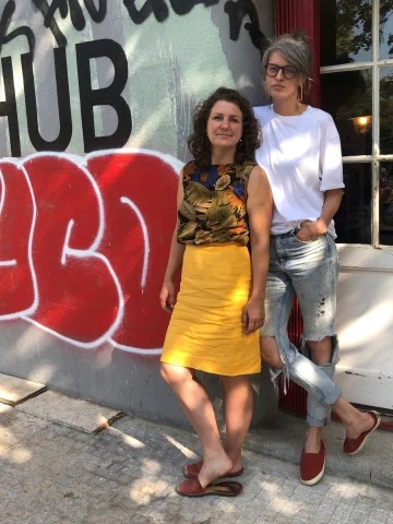 Lucie Poubová a Kristýna Holubová